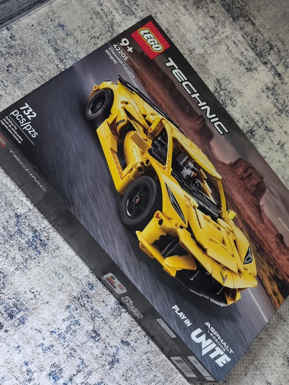 Factory Sealed Lego Technic 42205 Chevrolet Corvette Stingray